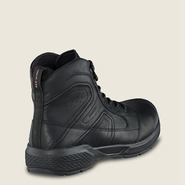 Red Wing Safety Bot Erkek - Exos Lite - 6-Inch Waterproof Toe - Siyah - 47LSOTEHB